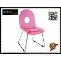 Beautiful best cheap kids plastic chairs with sled steel base